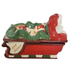 Yankee Candle Ceramic Christmas Santa's Sleigh